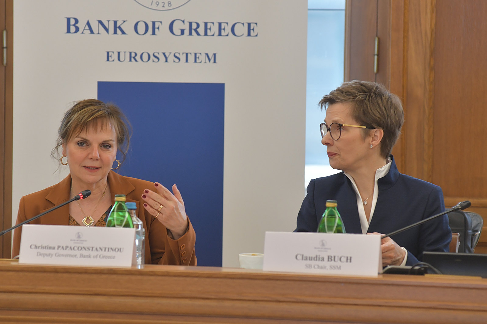 Τράπεζα της Ελλάδος: Επίσκεψη των προέδρων του SSM και του SRB