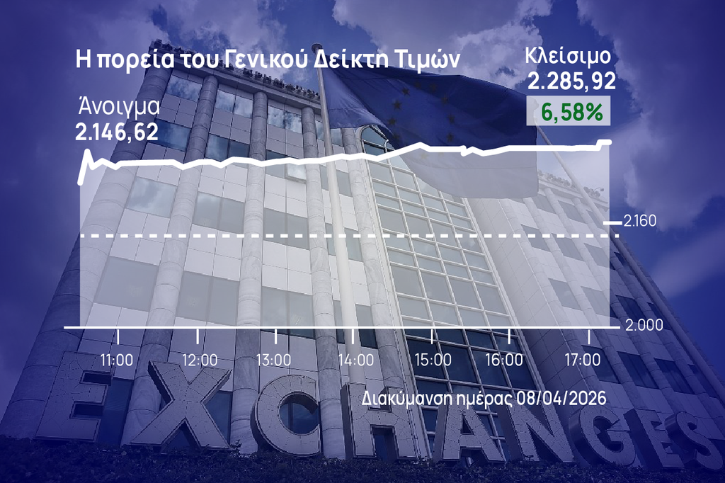 Χρηματιστήριο Αθηνών: Με άλμα άνω του 6% και μισό δισ. τζίρο υποδέχτηκε την εκεχειρία η αγορά