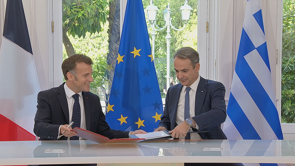 Εννέα συμφωνίες υπέγραψαν Μητσοτάκης και Μακρόν – Τι περιλαμβάνουν