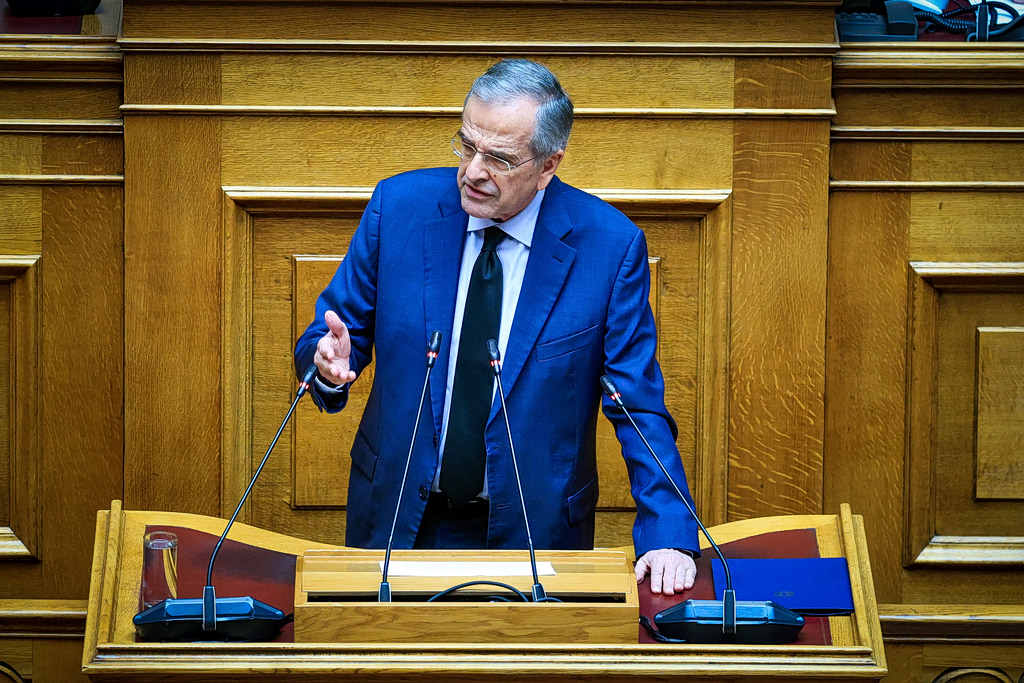 Σαμαράς: Η κυβέρνηση Μητσοτάκη συνώνυμη της διαφθοράς