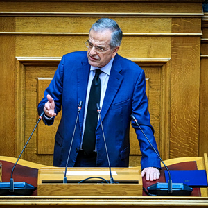 Σαμαράς: Η κυβέρνηση Μητσοτάκη συνώνυμη της διαφθοράς