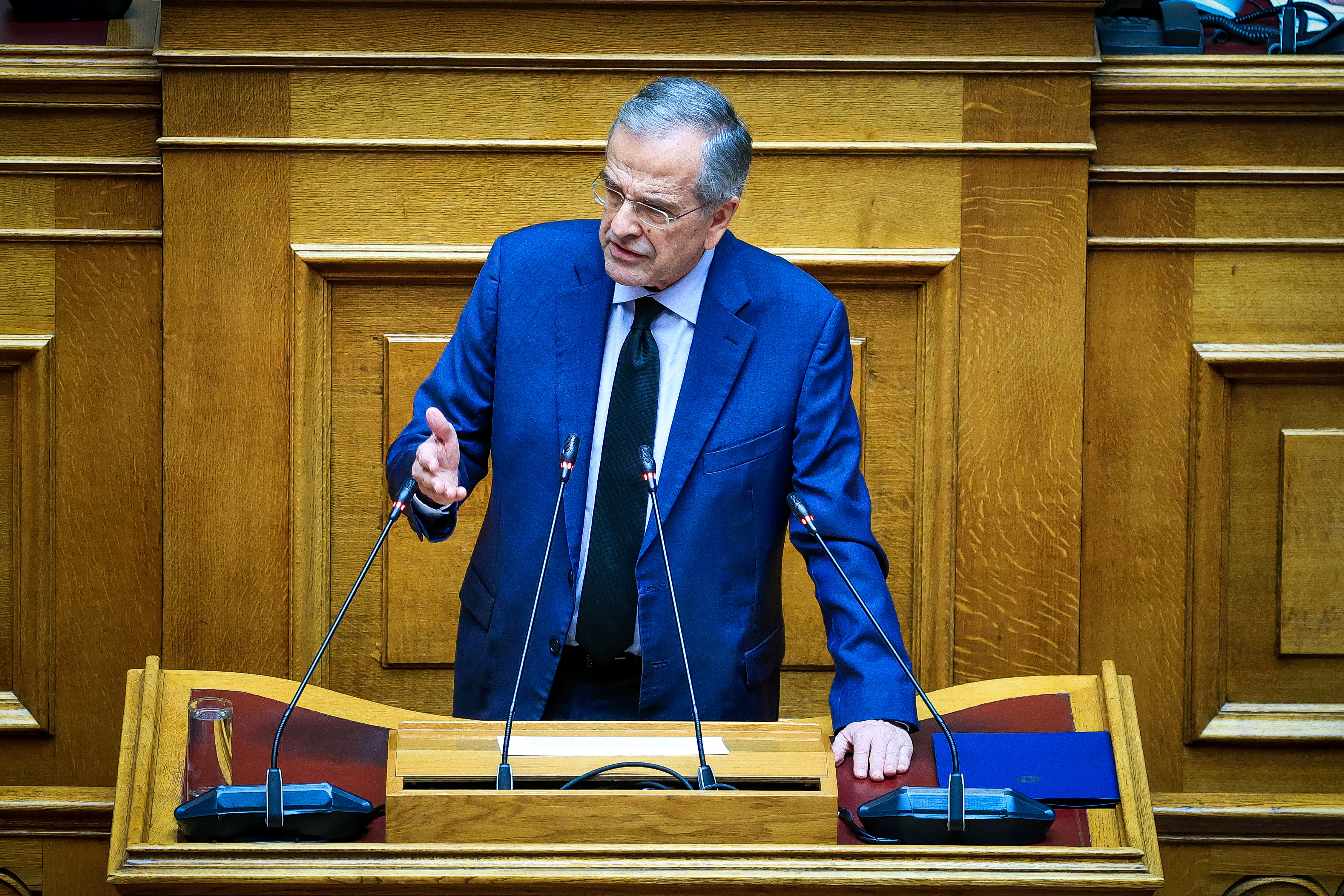 Σαμαράς: Η κυβέρνηση Μητσοτάκη συνώνυμη της διαφθοράς