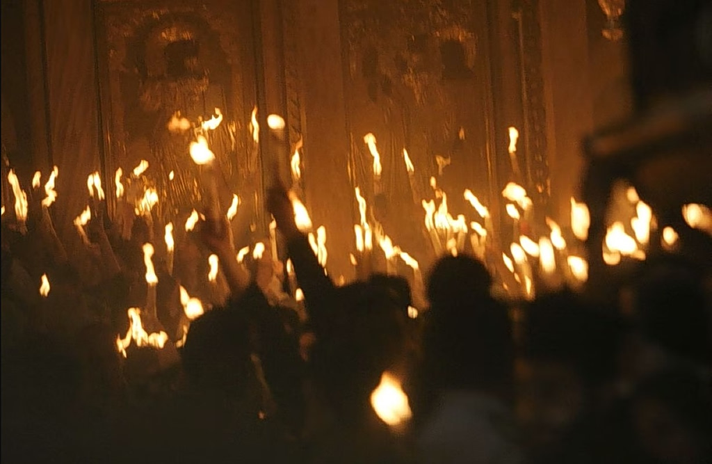 Holy Light Transfer to Athens Under Tight Security Measures