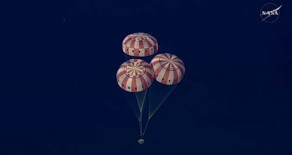 Διάστημα: Προσθαλασσώθηκε με ασφάλεια το Artemis II – Αίσιο τέλος για την δεκαήμερη αποστολή