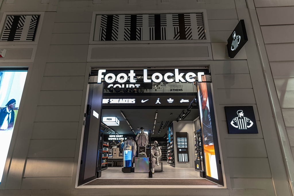 Foot Locker: Στην Ερμού το δεύτερο κατάστημα Reimagined Evolution στην Ελλάδα