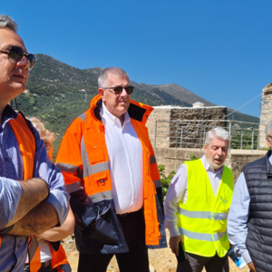 Ταχιάος: Αυτοψία στα εργοτάξια και τις αρχαιολογικές εργασίες του ΒΟΑΚ