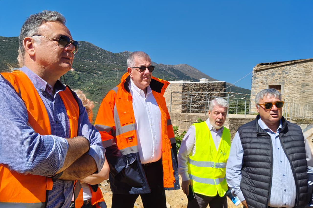 Ταχιάος: Αυτοψία στα εργοτάξια και τις αρχαιολογικές εργασίες του ΒΟΑΚ