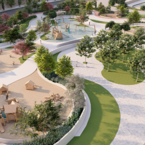 ΟΛΠ: Νέο πάρκο με πρότυπη παιδική χαρά και ποδηλατόδρομο