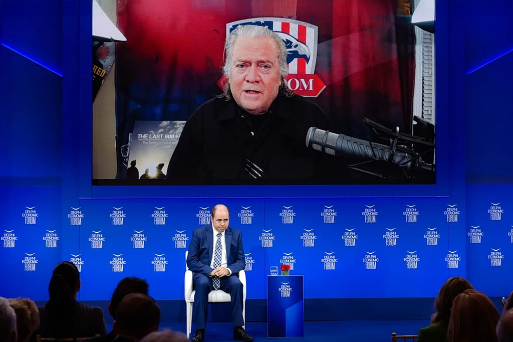 Delphi Economic Forum XI – Bannon: «Οι μεγάλες μάχες των επόμενων δεκαετιών θα αφορούν την ελεύθερη ναυσιπλοΐα»