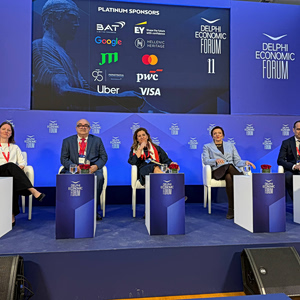 Rosie Allimonos στο Delphi Economic Forum XI: «Η τεχνητή νοημοσύνη αλλάζει τα μίντια»