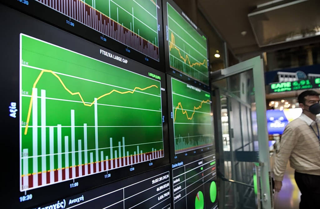 Χρηματιστήριο Αθηνών: Αμείωτη η τραπεζική άνοδος στην αγορά