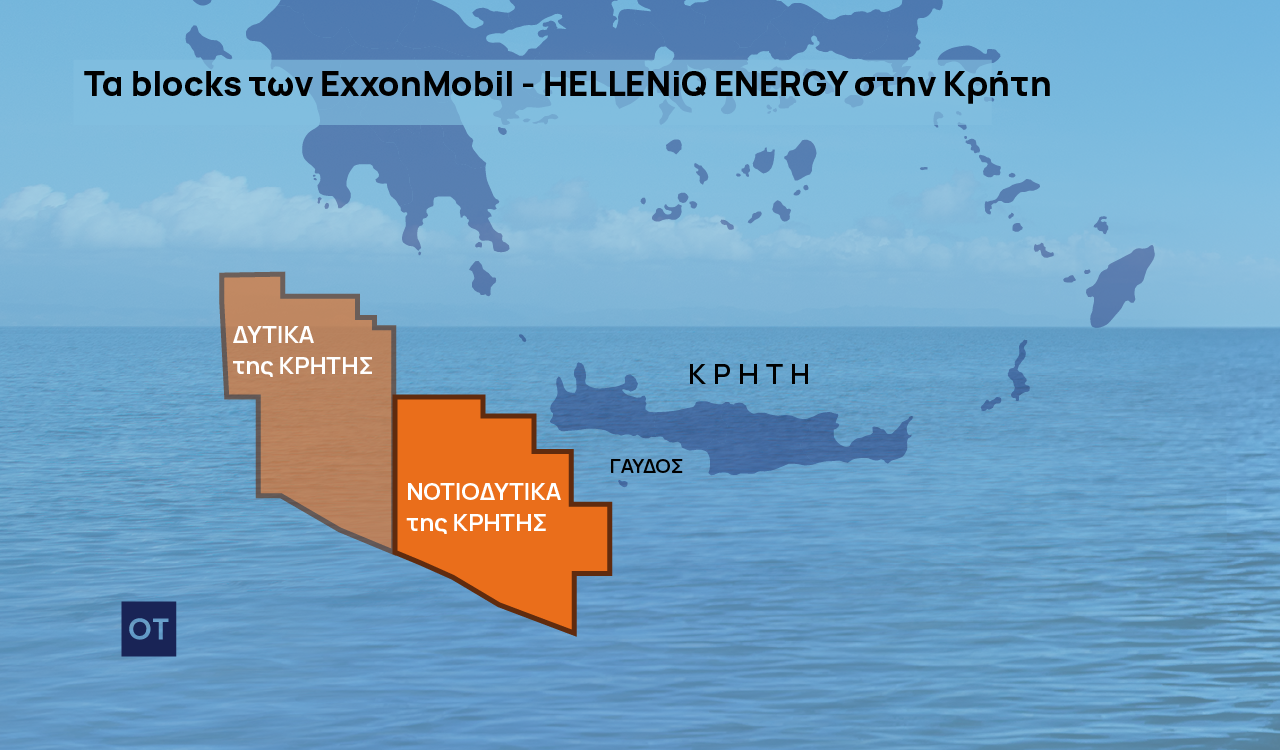 ExxonMobil: Τι παίζει με τα θαλάσσια blocks της Κρήτης