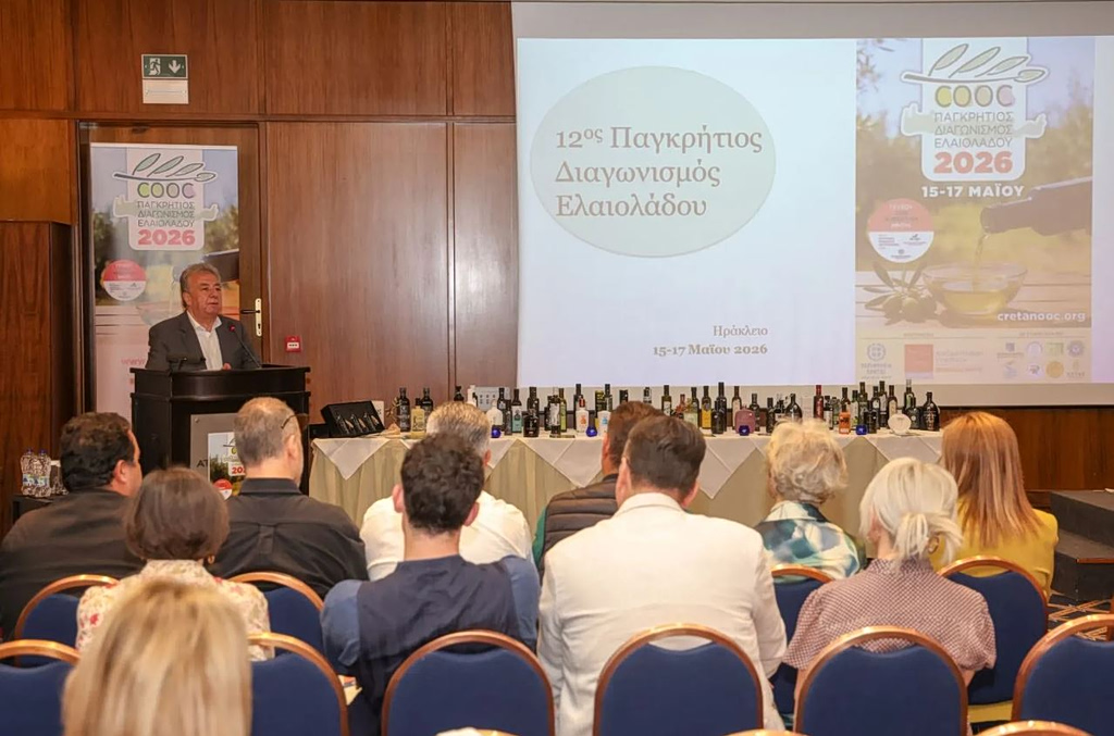 Ελαιόλαδο: Πρεσβευτής για την Κρήτη – Ο 12ος Παγκρήτιος Διαγωνισμός
