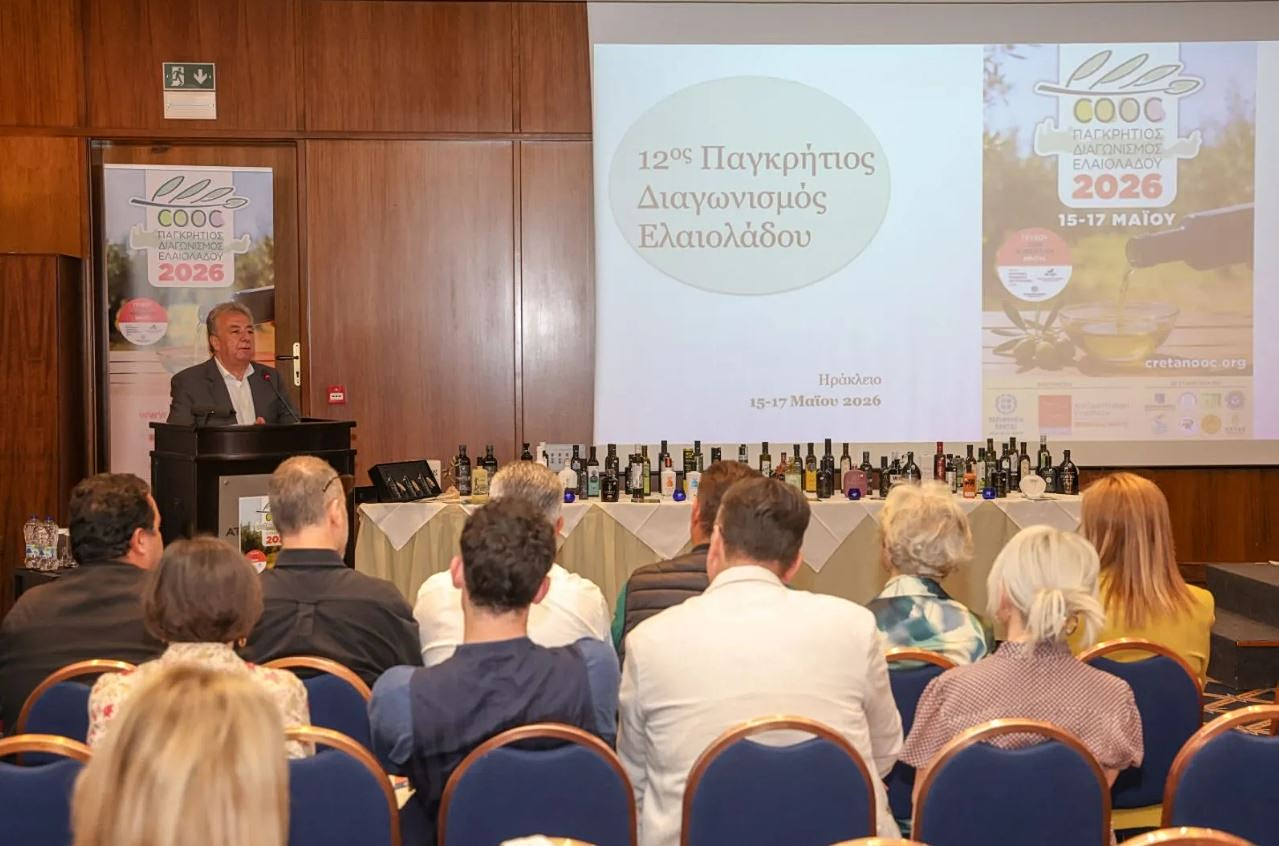 Ελαιόλαδο: Πρεσβευτής για την Κρήτη – Ο 12ος Παγκρήτιος Διαγωνισμός