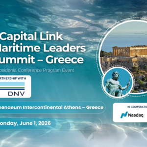 10th Capital Link Maritime Leaders Summit: Ανοίγει τις πύλες του την 1η Ιουνίου