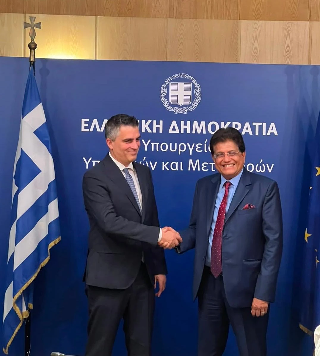 Δήμας: Η Ινδία εξετάζει επενδύσεις στους λιμένες της Βόρειας Ελλάδας μέσω του IMEC