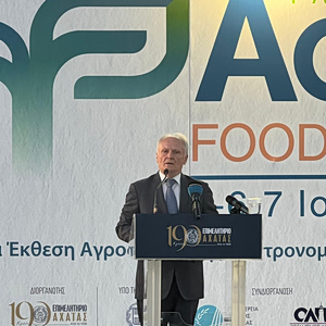 Ανδριανός: Στην 1η Πανελλήνια Αγροτική Έκθεση Agro Food & Drink Expo Patras 2026