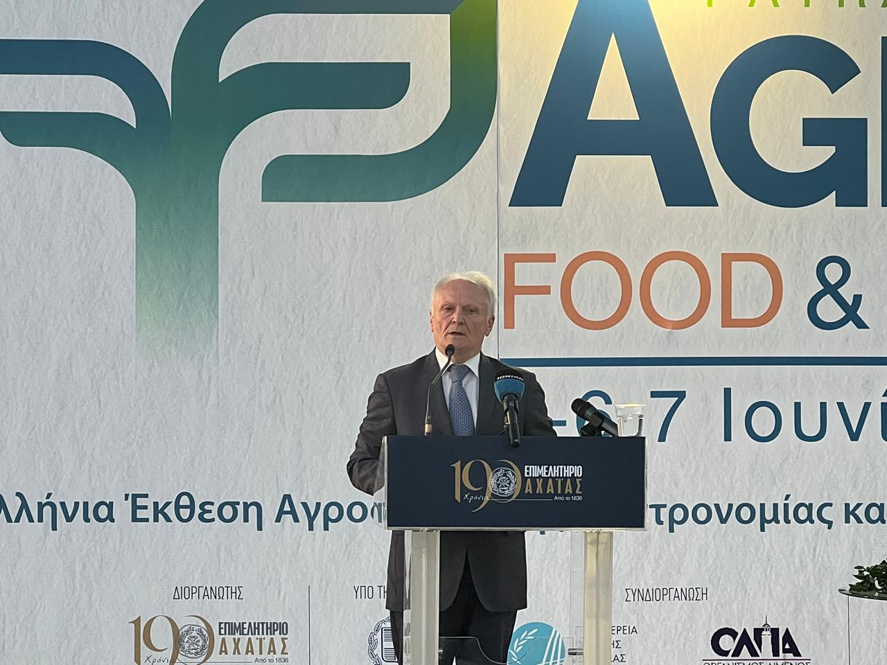 Ανδριανός: Στην 1η Πανελλήνια Αγροτική Έκθεση Agro Food & Drink Expo Patras 2026