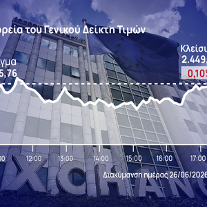 Χρηματιστήριο Αθηνών: Άντεξαν οι 2.450 μονάδες στις πιέσεις της εβδομάδας