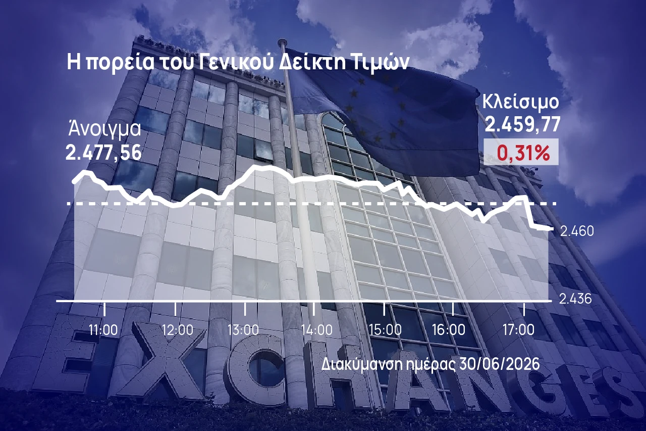 Χρηματιστήριο Αθηνών: Πάνω από 19% τα κέρδη στο β’ 3μηνο