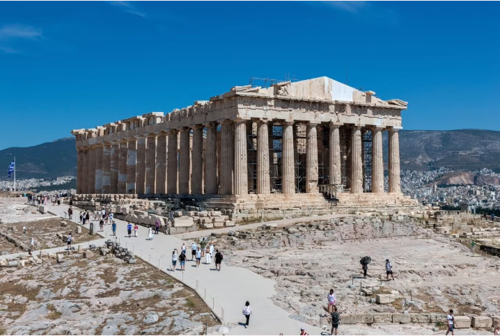 Ακρόπολη: Η νέα όψη Το δυτικό αέτωμα του Παρθενώνα συμπληρώνεται μετά από 220 χρόνια