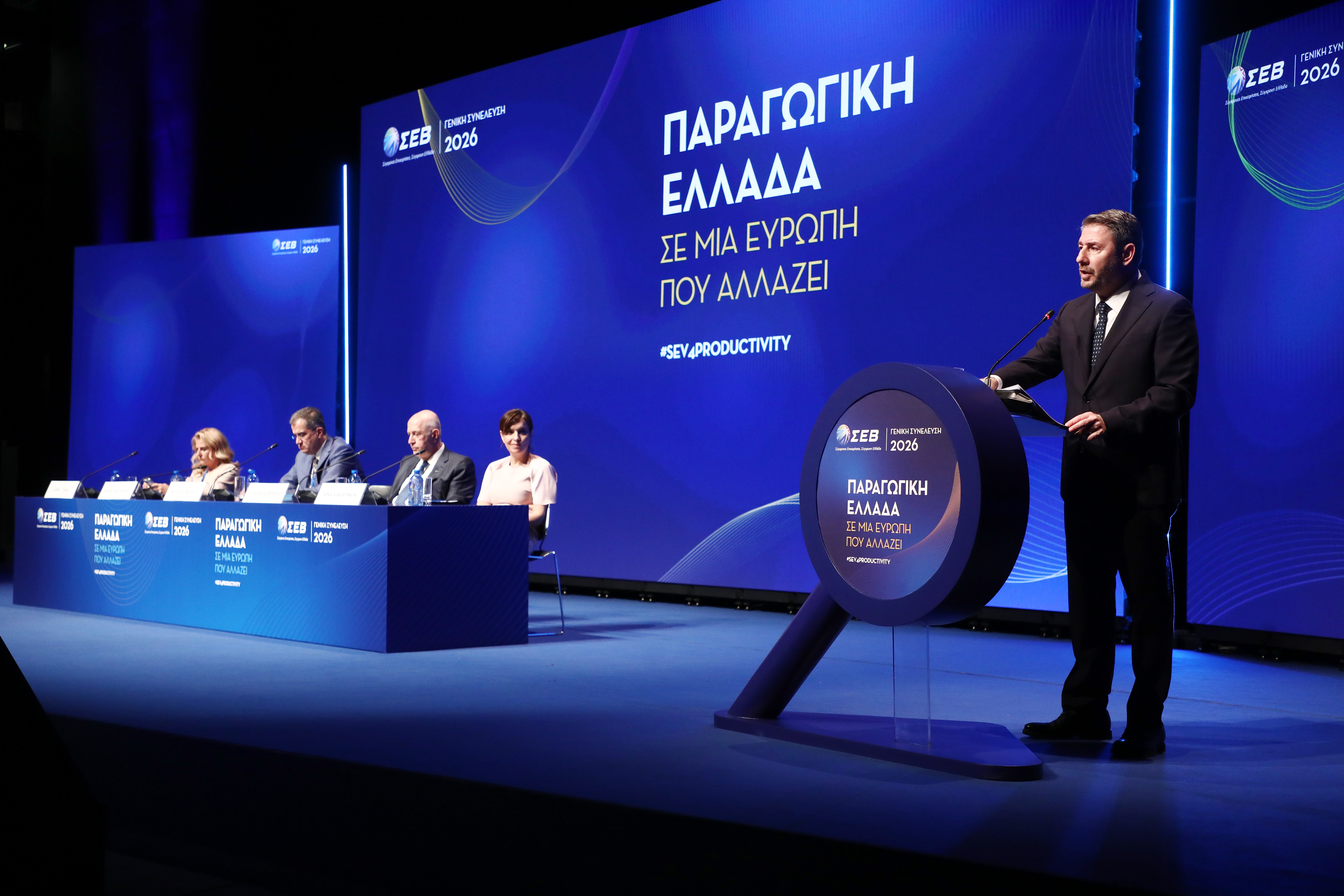 Ανδρουλάκης από ΣΕΒ: Το σχέδιο του ΠΑΣΟΚ για τη βιομηχανία και το ενεργειακό κόστος