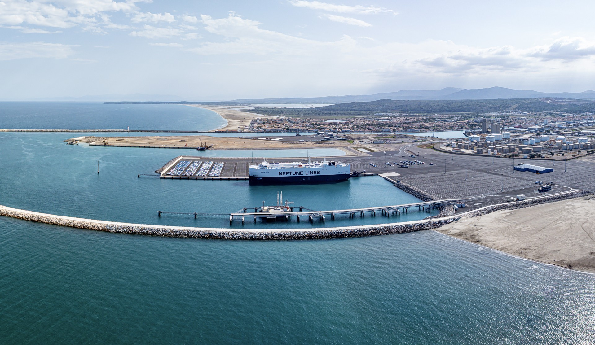 Neptune Lines: Στη Γαλλία το υπό ελληνική σημαία, νεότευκτο «Neptune Pireas»