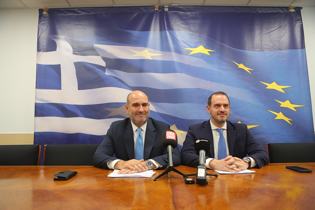 Υπουργείο Εθνικής Οικονομίας: Η τελετή παράδοσης-παραλαβής