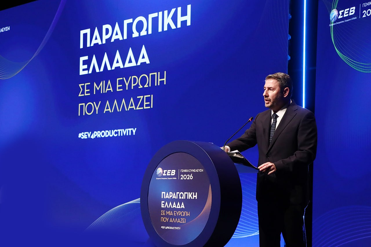 Ανδρουλάκης από ΣΕΒ: Το σχέδιο του ΠΑΣΟΚ για τη βιομηχανία και το ενεργειακό κόστος