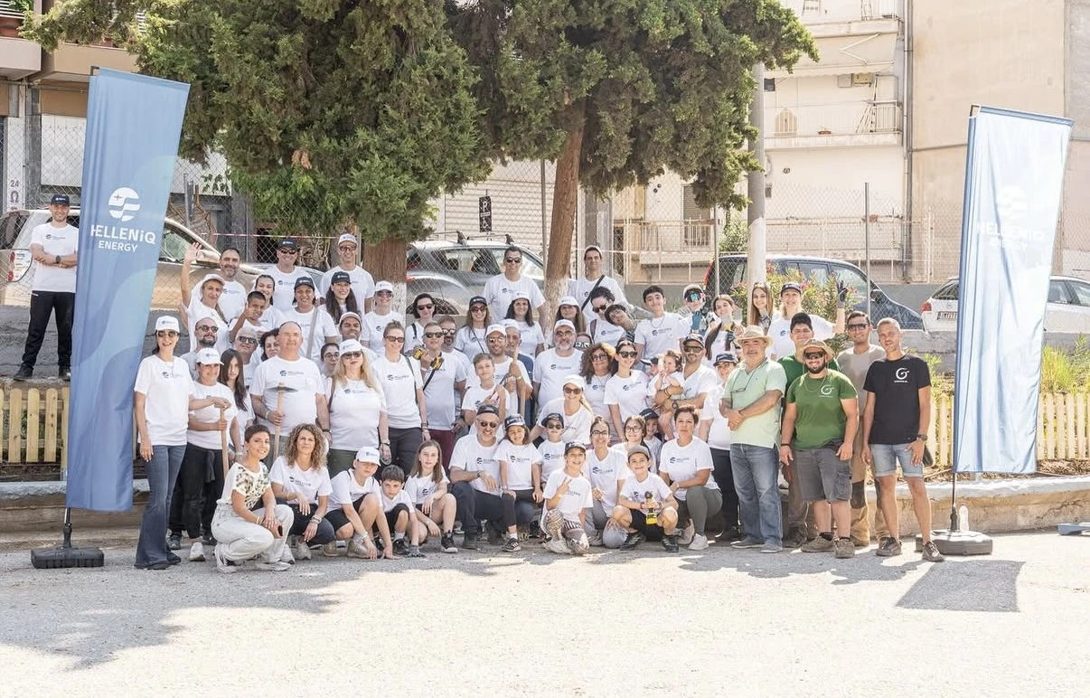 HELLENiQ ENERGY: Το «Πάρκο των Αισθήσεων» δίνει νέα πνοή στη Δυτική Θεσσαλονίκη