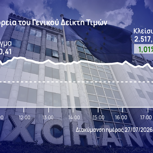Χρηματιστήριο Αθηνών: Ανοδικά με οδηγό τις τράπεζες