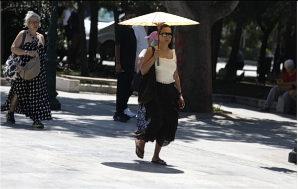 Greece Heatwave Continues as Temperatures Reach 43°C