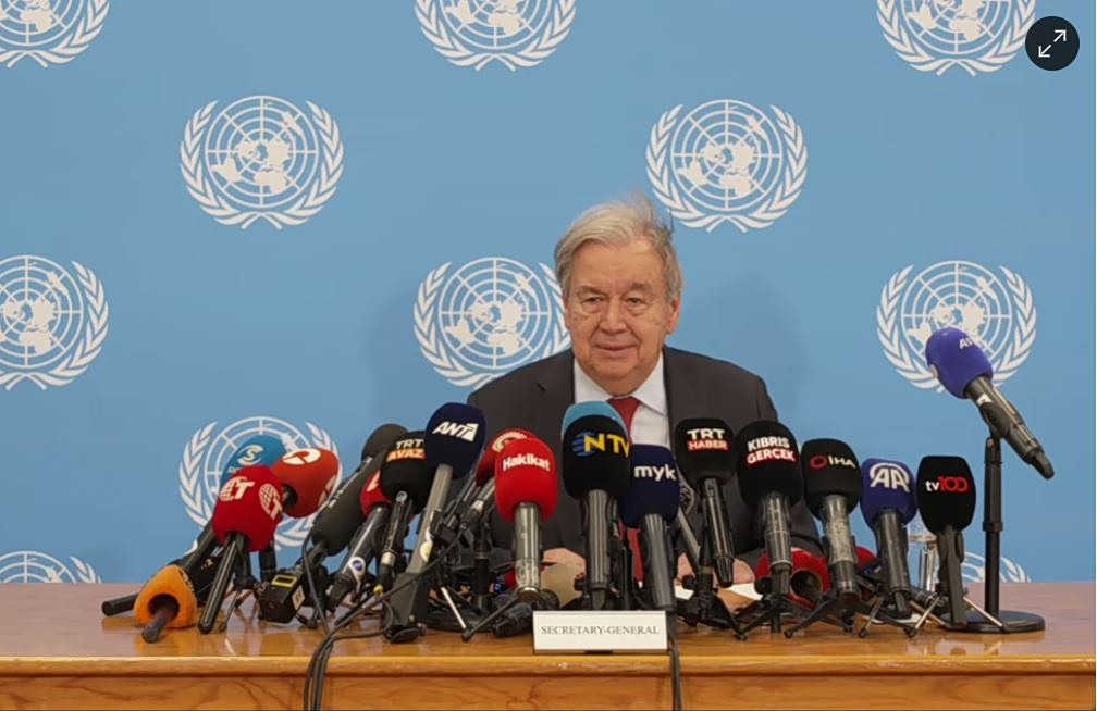 Γκουτέρες: Αποφάσισε νέα συνάντηση 5+1 – Αν δεν λυθεί το Κυπριακό η Κύπρος θα γίνει πιο ευάλωτη στους κινδύνους