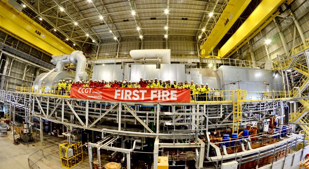 Metlen: Πραγματοποιήθηκε με επιτυχία το «First Fire» για το CCGT στην Πολωνία