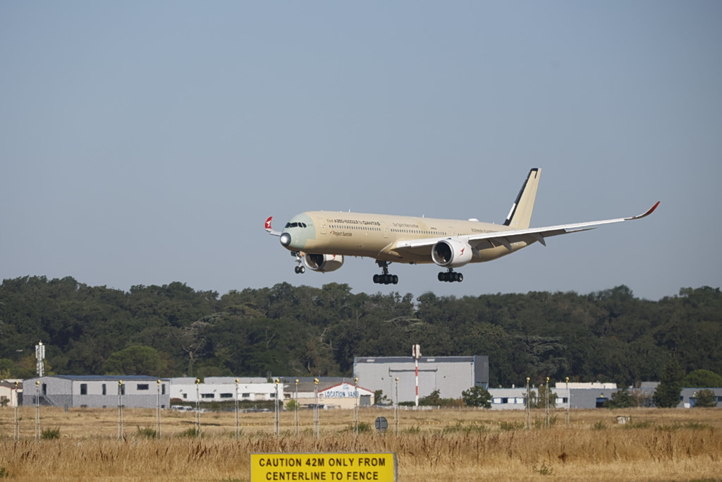Airbus: Το αεροσκάφος που πέταξε επί 24 ώρες χωρίς ενδιάμεσο σταθμό από Αυστραλία προς Γαλλία