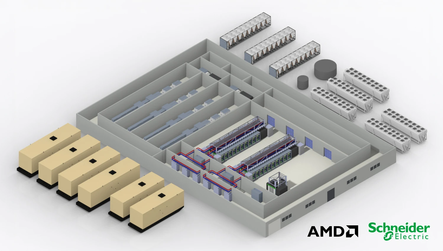 Schneider Electric και AMD παρουσιάζουν το πρώτο reference design της πλατφόρμας Helios
