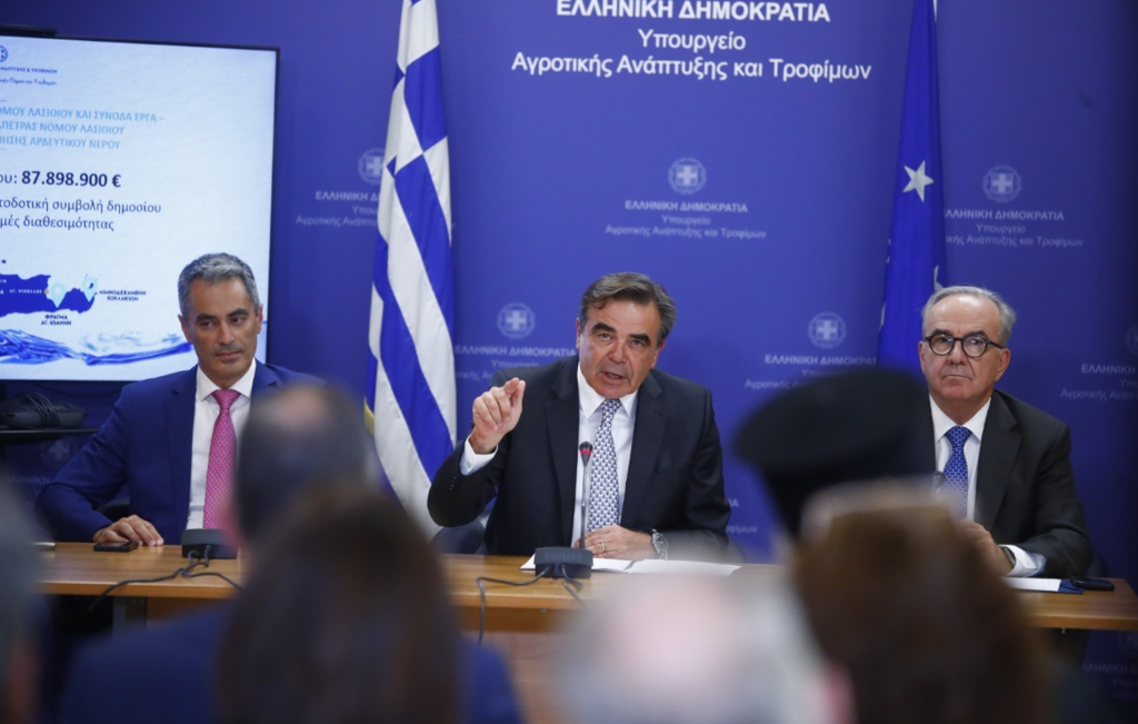 ΓΕΚ ΤΕΡΝΑ: «Έπεσαν» οι υπογραφές για αρδευτικά έργα στο Λασίθι