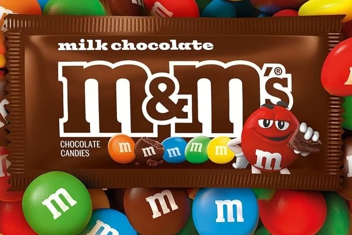 Mars: Υπόλογη για διαφήμιση των M&Ms