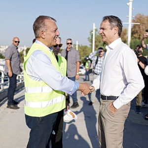 ΟΑΚΑ: Επίσκεψη Μητσοτάκη για επίβλεψη των έργων