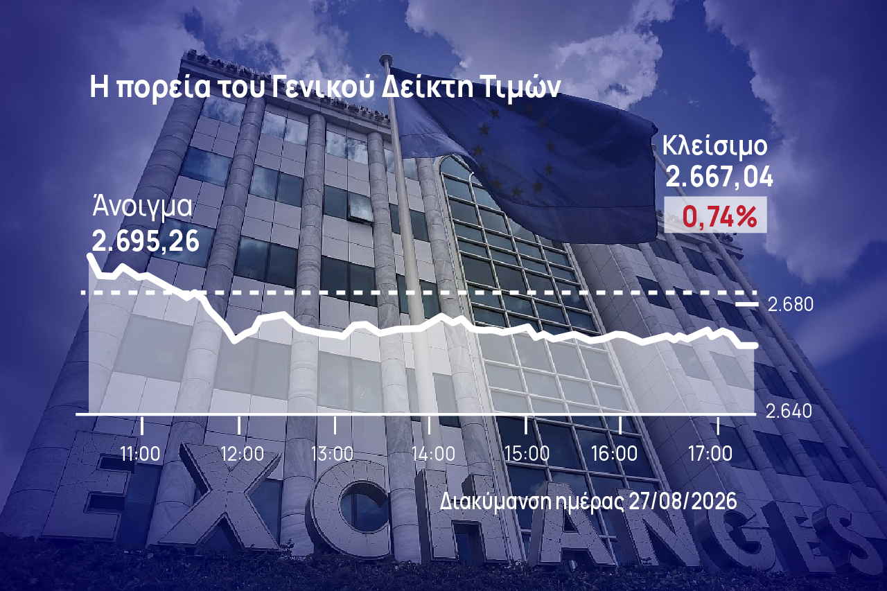 Χρηματιστήριο Αθηνών: Ανάχωμα στη διόρθωση το +3,9% της Motor Oil