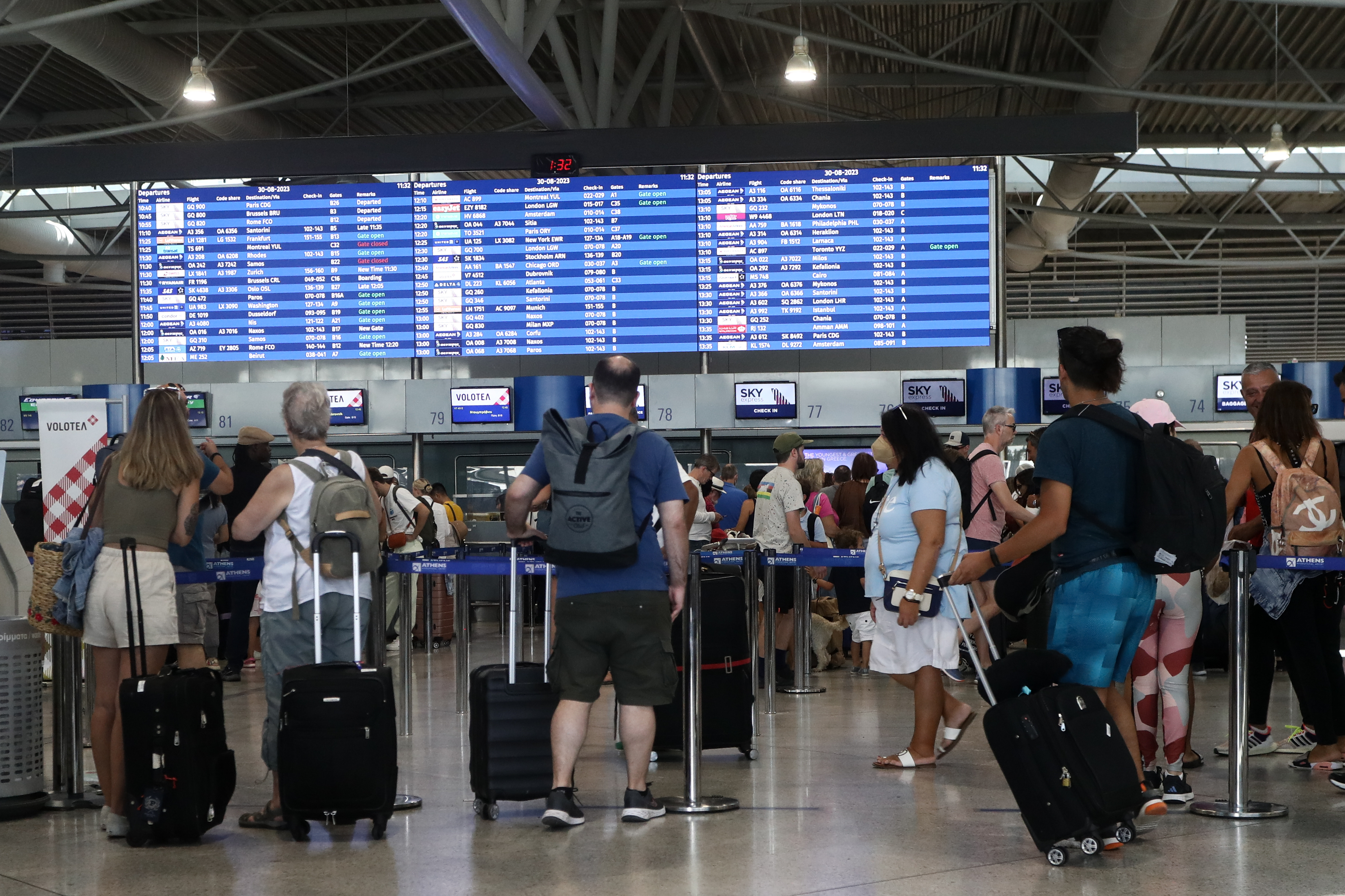 Επιβατική κίνηση: Αύξηση 4,7% στο Ελ. Βενιζέλος τον Ιούλιο  [πίνακες]