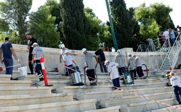 Καλλιμάρμαρο: Τον γύρο του κόσμου κάνει η είδηση για τις εργασίες καθαρισμού με τη στήριξη του Βαγγέλη Μαρινάκη (εικόνες)