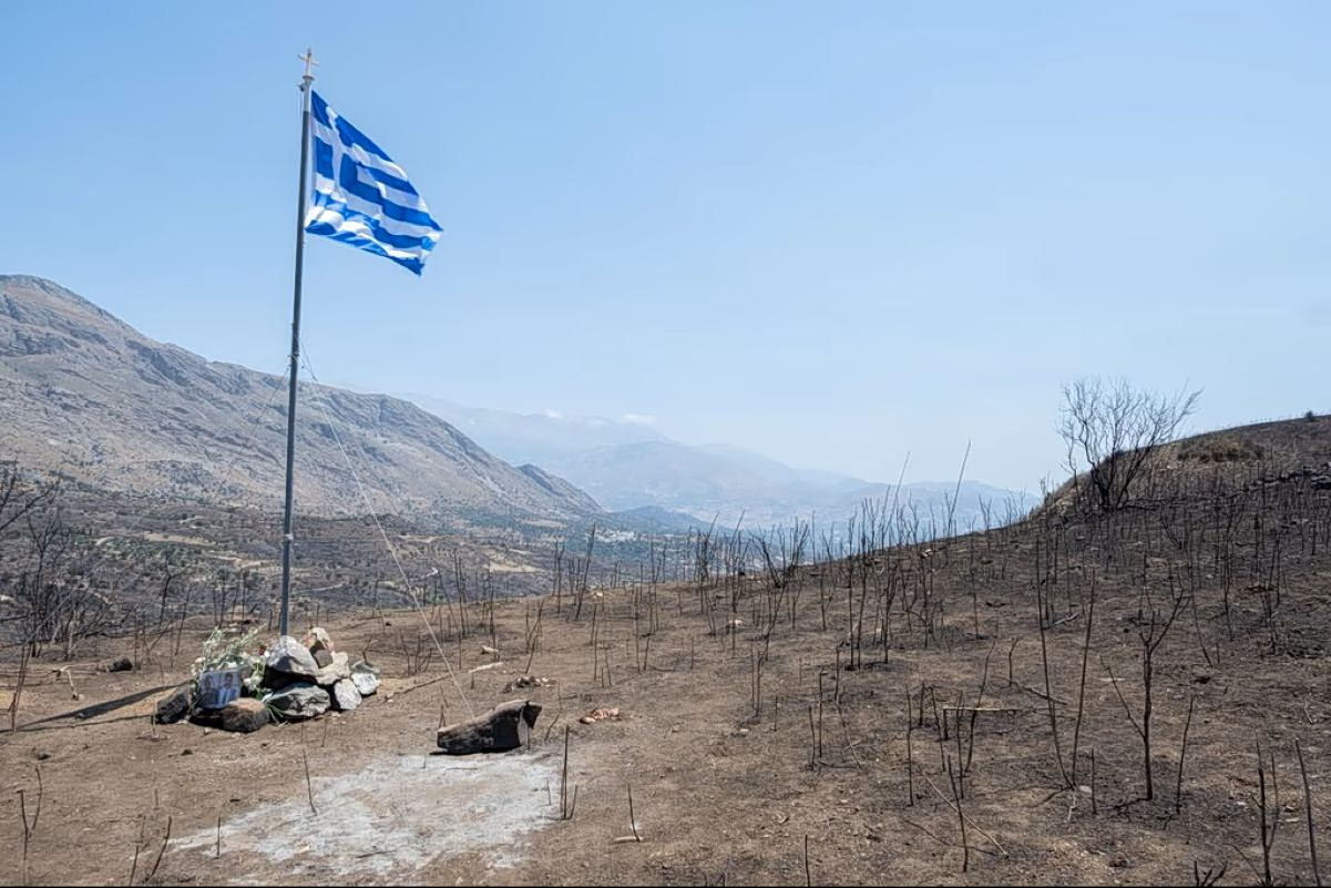 Rethymno Wildfires Leave Trail of Destruction, Authorities on Alert