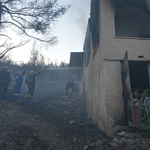 Σαλαμίνα: Ξεκινούν οι αυτοψίες για την καταγραφή των ζημιών από τις πυρκαγιές