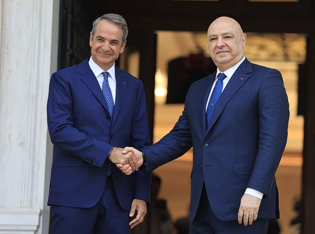 Συγκροτείται Ανώτατο Συμβούλιο Συνεργασίας Ελλάδας και Λιβάνου – Τι δήλωσαν Μητσοτάκης και Αούν
