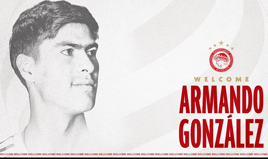 Olympiacos Welcomes the New Big Star of Mexican Soccer, Armando González!