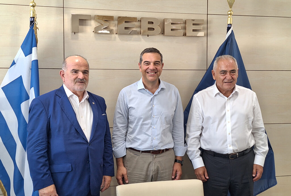 Τσίπρας – ΓΣΕΒΕΕ: Συνάντηση για τα προβλήματα των μικρομεσαίων