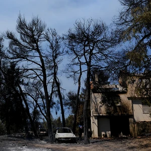 British Family Loses Dream Greek Home to Wildfires
