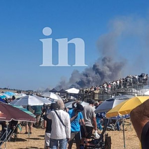 Τανάγρα: Έπεσε Phantom κατά τη διάρκεια επίδειξης στην Athens Flying Week