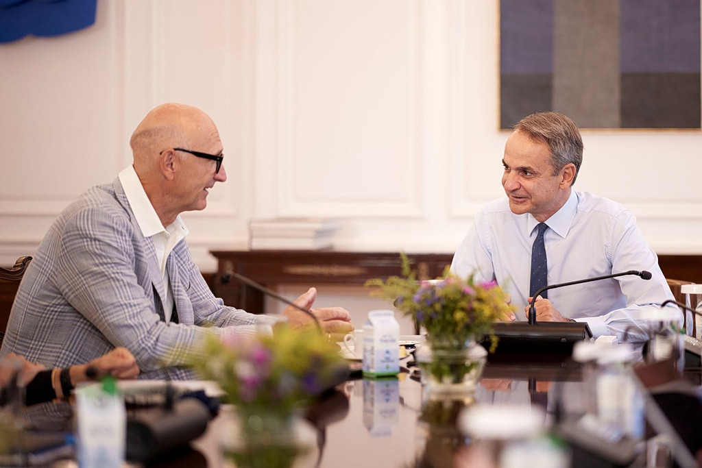 Μητσοτάκης: Συνάντηση με τον CEO Telekom – Επενδύσεις 600 εκατ.